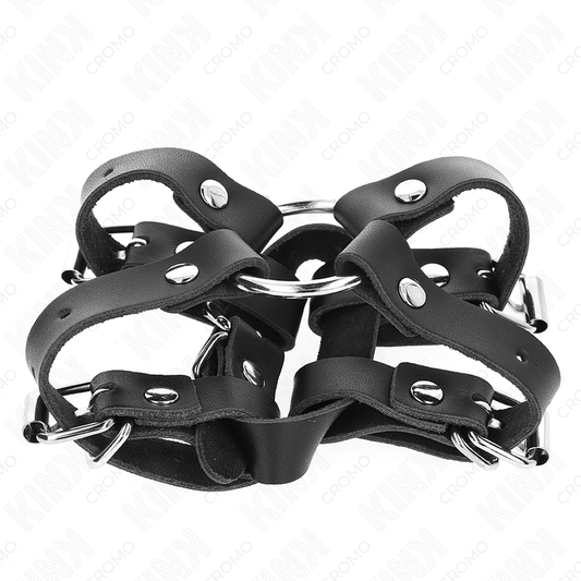 KINK - PENIS RING WITH MULTIPLE ADJUSTABLE STRAPS - My naughty haven #