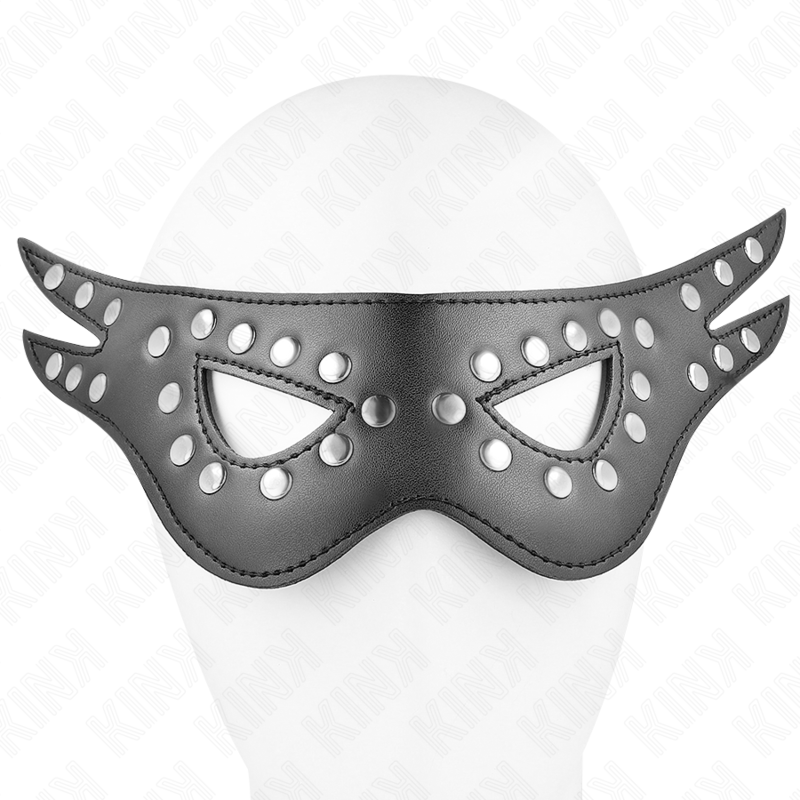 KINK - SEXY LEATHERETTE MASK MODEL 1 27 x 13 CM - My naughty haven #