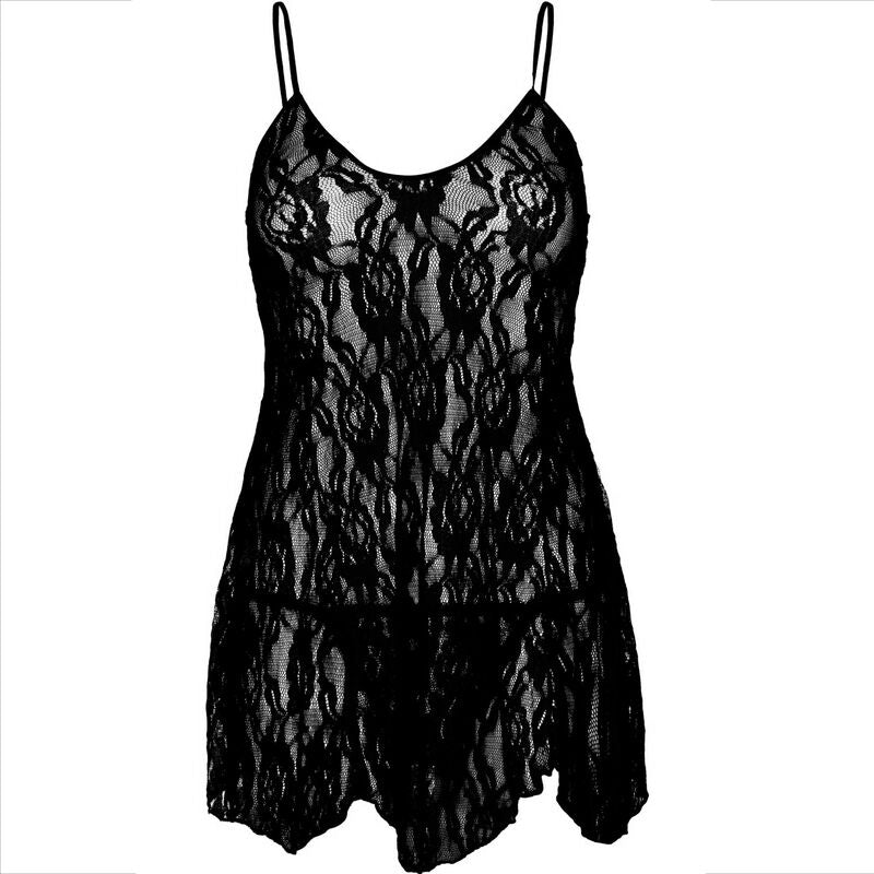 LEG AVENUE - CHEMISE FLOWER LACE - My naughty haven #