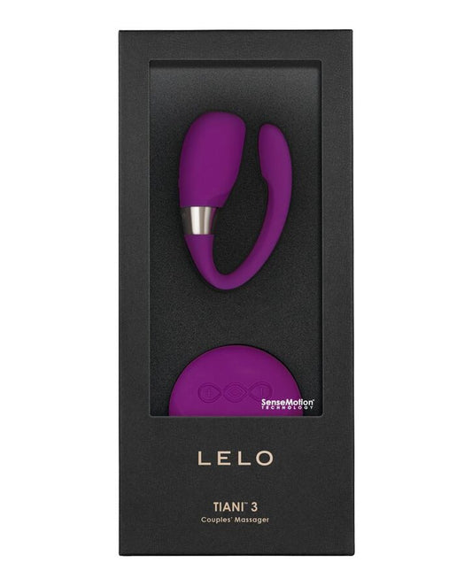LELO - INSIGNIA TIANI 3 PURPLE MASSAGER - My naughty haven #