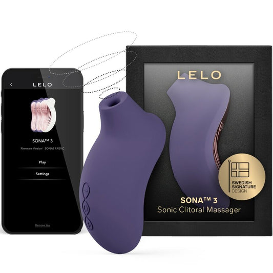 LELO - SONA 3 SONIC CLITORAL MASSAGER CREAM - My naughty haven #