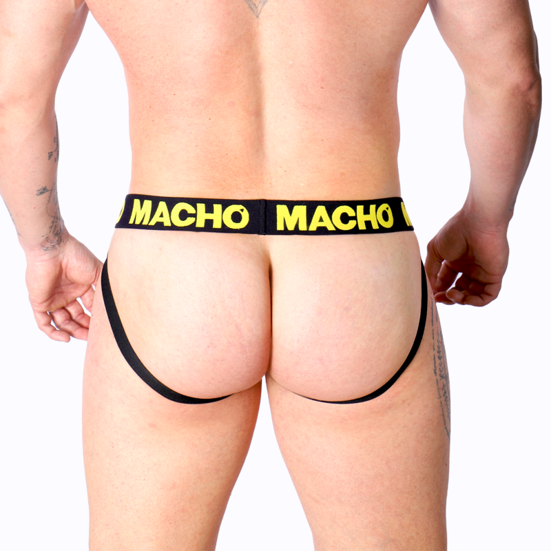 MACHO - MX25A JOCK LYCRA YELLOW S - My naughty haven #