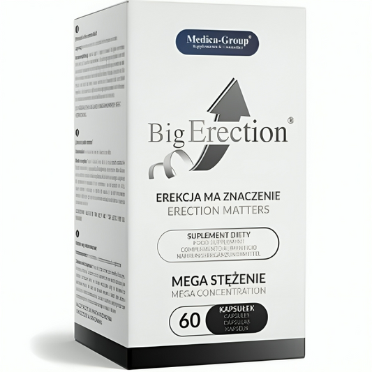 MEDICA GROUP - BIG ERECTION ENHANCER FOR MEN 60 CAPSULES - My naughty haven #