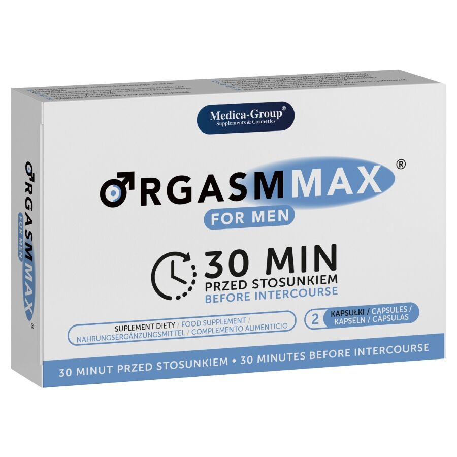 MEDICA GROUP - ORGASM MAX FOR MEN 2 CAPSULES - My naughty haven #