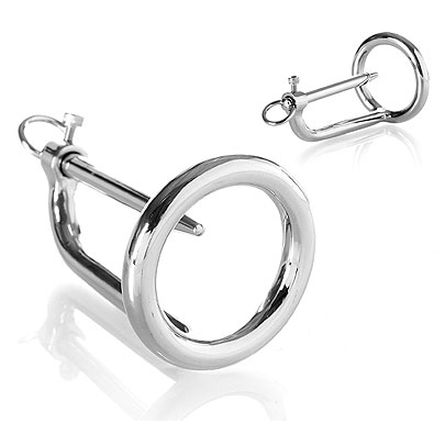 METAL HARD - GLAND RING WITH PLUG - My naughty haven #
