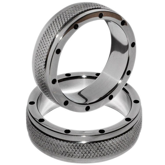 METAL HARD - METAL RING FOR PENIS AND TESTICLES 40MM - My naughty haven #