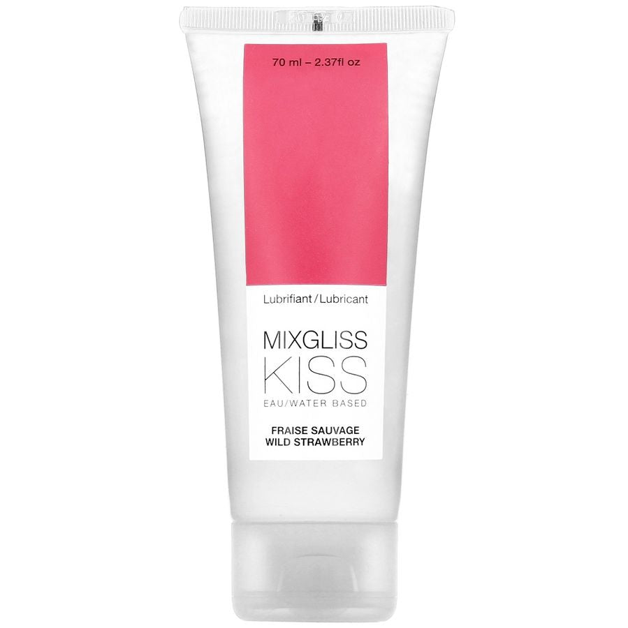 MIXGLISS - WATER BASED LUBRICANT STRAWBERRY FLAVOR 70 ML - My naughty haven #