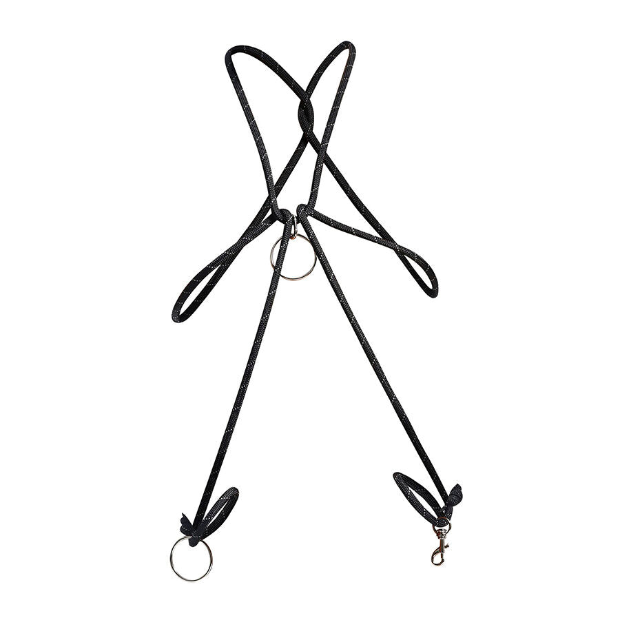 MOB - DNGEON BLACK ROPE WITH COCK RING - My naughty haven #