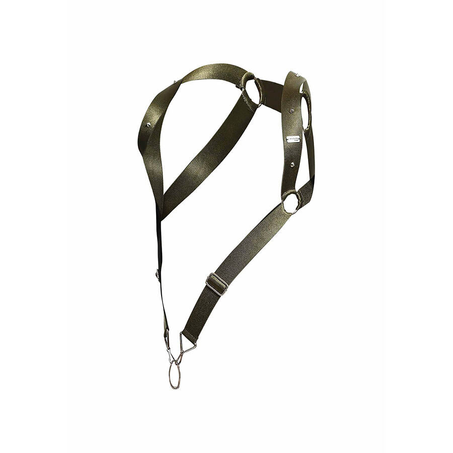MOB - DNGEON GREEN STRAIGHT BACK HARNESS ONE SIZE - My naughty haven #