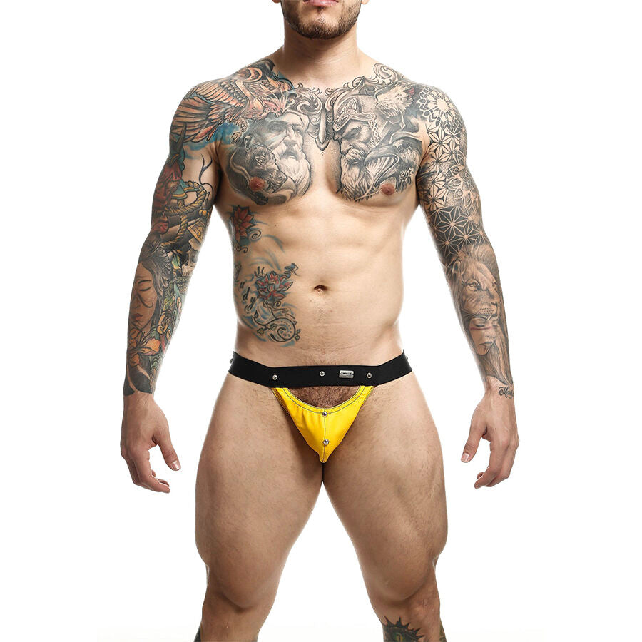 MOB - DNGEON JOCKSTRAP YELLOW SPORTSMAN ONE SIZE - My naughty haven #