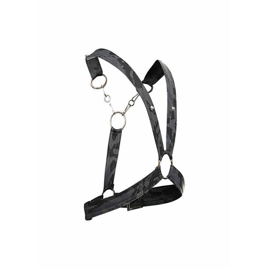 MOB - DNGEON SILVER HARNESS WITH CHAINS ONE SIZE - My naughty haven #