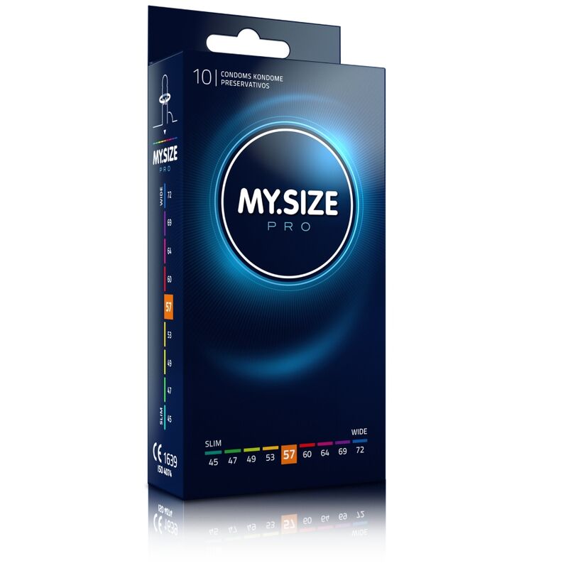 MY SIZE - PRO CONDOMS 57 MM 10 UNITS - My naughty haven #