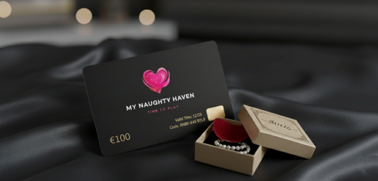 My Naughty Haven Gift Card – The Perfect Intimate Gift - My naughty haven #