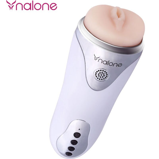 NALONE - MAGICIAN MASTURBATOR WITH VIBRATION WHITE - My naughty haven #