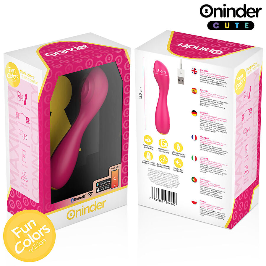 ONINDER CUTE - LOVE BUDDY MASTER G-SPOT VIBRATOR - FREE WORLDWIDE APP - My naughty haven #