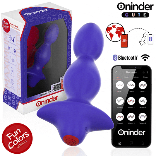 ONINDER CUTE - LOVE BUTT VIBRATING ANAL PLUG DILATOR - FREE WORLDWIDE APP - My naughty haven #