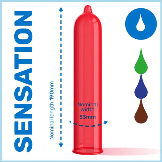 PASANTE - ЕКО ПАКЕТ ПРЕЗЕРВАТИВИ С ВКУСОВЕ 288 БРОЙКИ