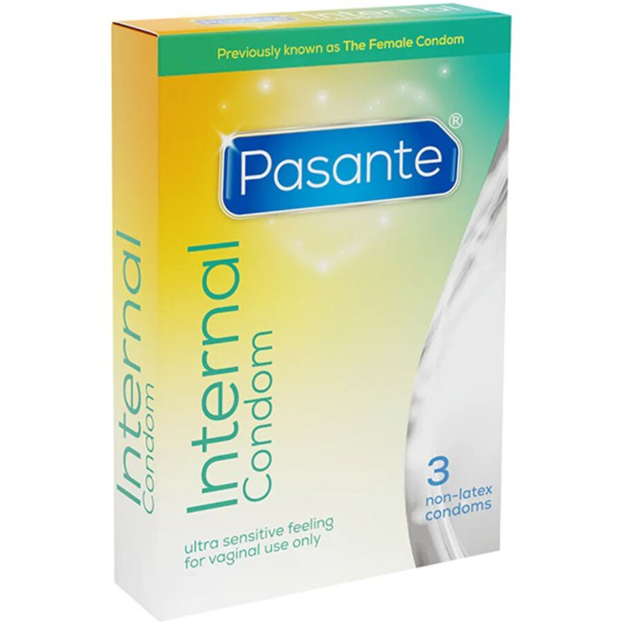 PASANTE - INTERNAL CONDOM NON-LATEX 3 UNITS - My naughty haven #