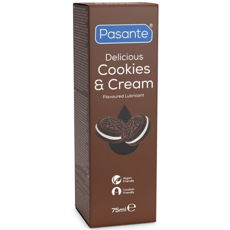 PASANTE - LUBRICANT WATER BASED COOKIES & CREAM 75 ML - My naughty haven #