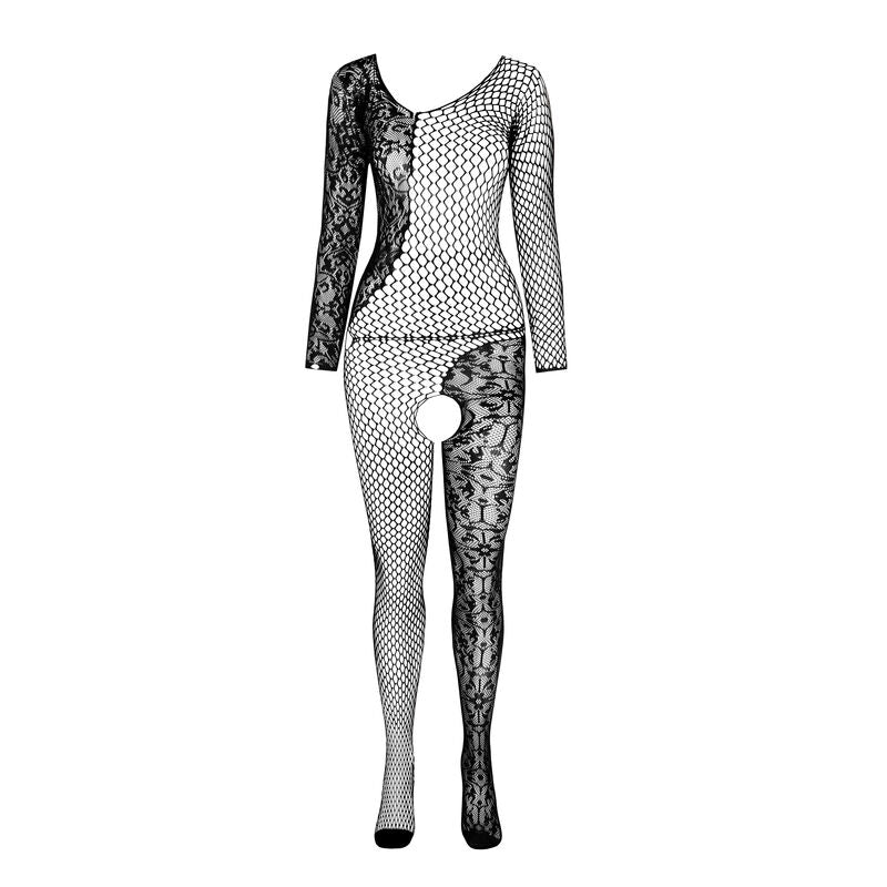 PASSION - BS 107 BODYSTOCKING BLACK ONE SIZE - My naughty haven #