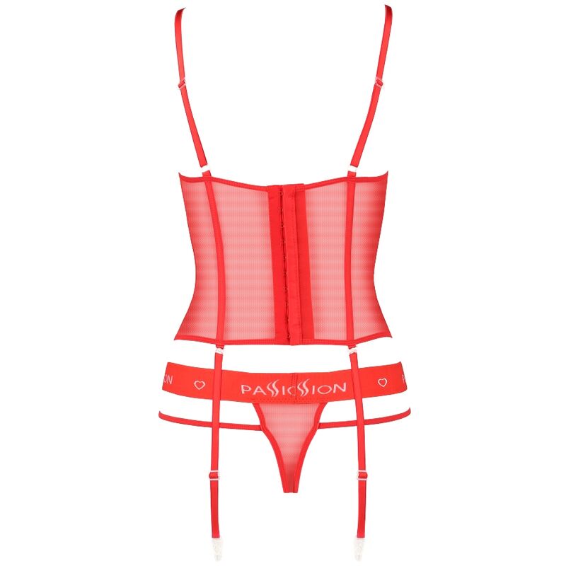 PASSION - KYOUKA CORSET - RED L/XL - My naughty haven #