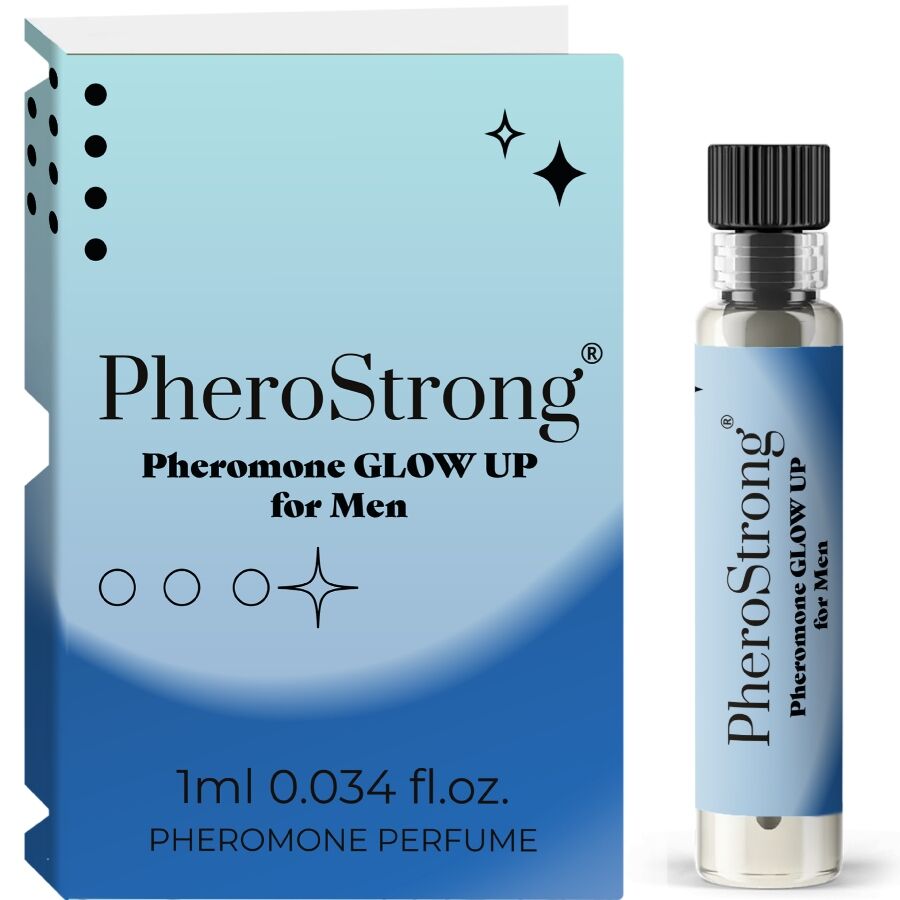 PHEROSTRONG - GLOW UP PHEROMONE PERFUME FOR MEN 1 ML - My naughty haven #