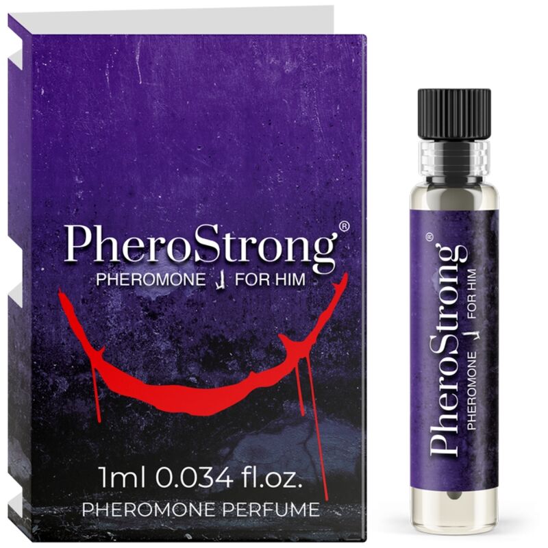 PHEROSTRONG - PHEROMONE PERFUME J FOR HIM 1 ML - My naughty haven #