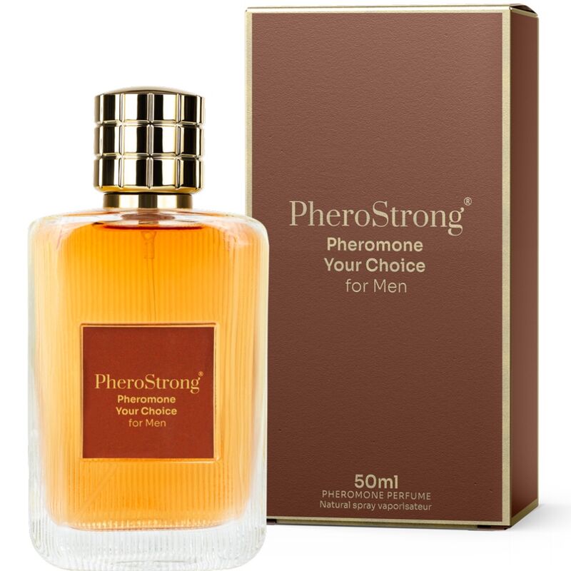 PHEROSTRONG - PHEROMONE PERFUME YOUR CHOICE FOR MEN 50 ML - My naughty haven #