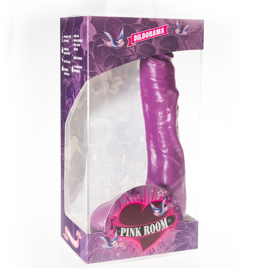PINK ROOM - NILO REALISTIC DILDO PURPLE 23 CM - My naughty haven #