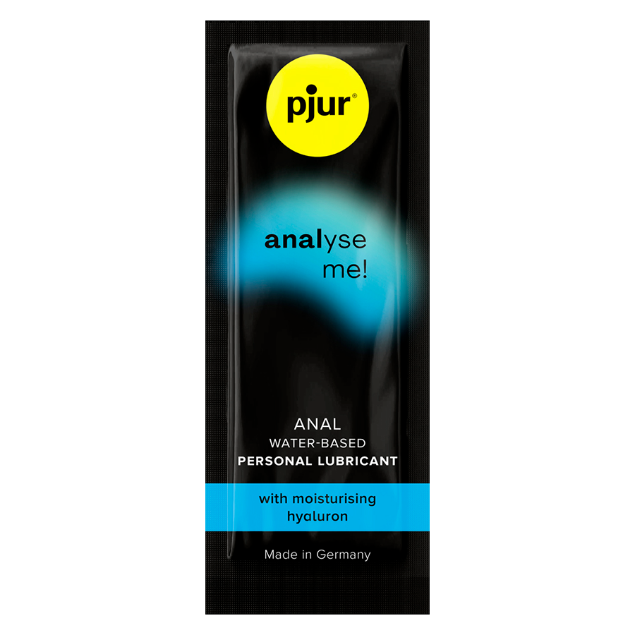 PJUR - ANALYSE ME ANAL WATER LUBRICANT 2 ML - My naughty haven #
