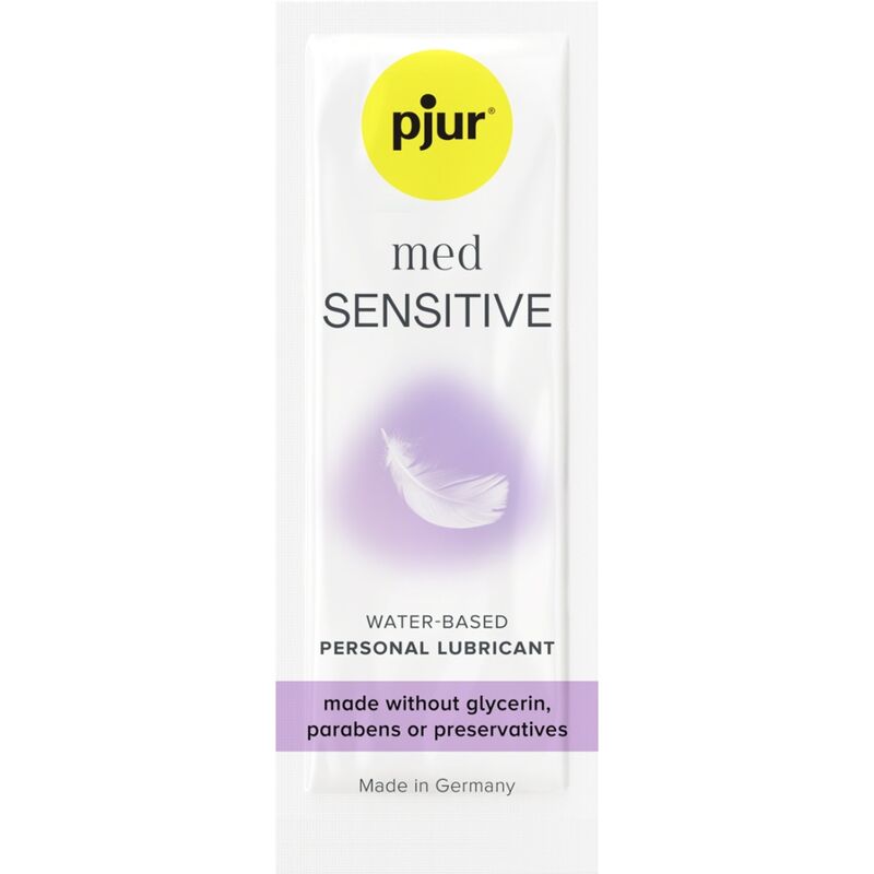 PJUR - MED SENSITIVE GLIDE WATER BASED LUBRICANT 2 ML - My naughty haven #