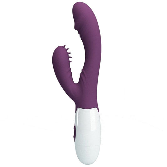 PRETTY LOVE - ANDRE RABBIT VIBRATOR & G-POINT STIMULATOR PURPLE - My naughty haven #