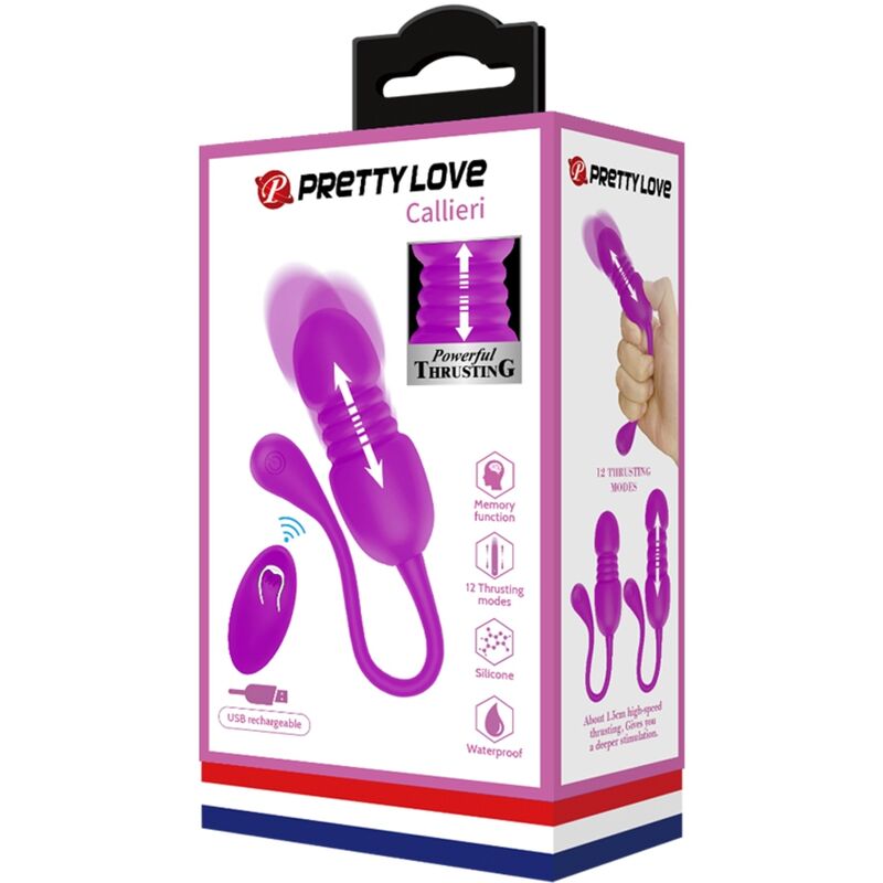PRETTY LOVE - CALLIERI VIBRATING EGG - My naughty haven #