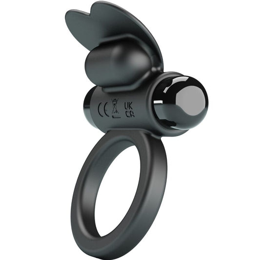 PRETTY LOVE - DEBONAIRE VIBRATING RING RABBIT 10 VIBRATIONS BLACK - My naughty haven #