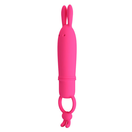 PRETTY LOVE - DELIA RABBIT VIBRATOR WITH RESISTANCE RING - My naughty haven #