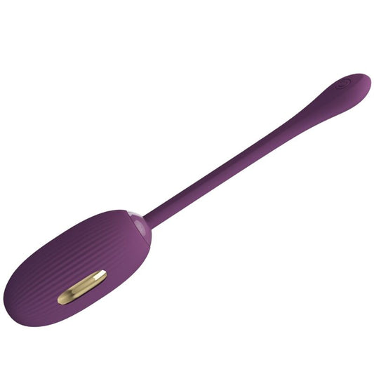 PRETTY LOVE - DOREEN PURPLE RECHARGEABLE VIBRATING EGG - My naughty haven #