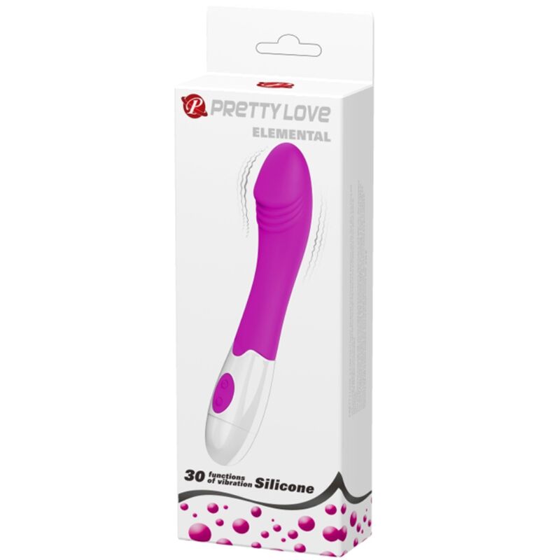 PRETTY LOVE - ELEMENTAL VIBRATOR 30 VIBRATION MODES PURPLE - My naughty haven #