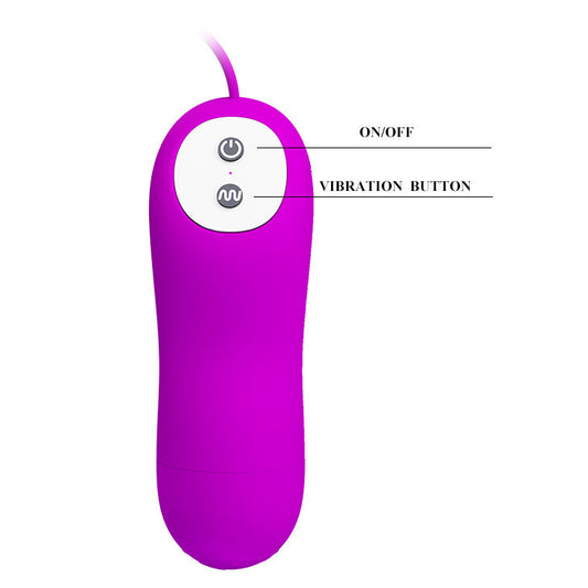 PRETTY LOVE - EUNICE VIBRATING EGG - My naughty haven #