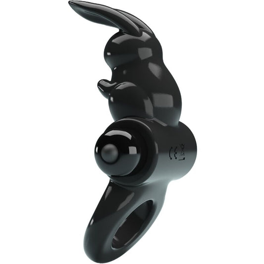 PRETTY LOVE - EXCITING RING RABBIT VIBRATOR RING 10 VIBRATIONS BLACK - My naughty haven #