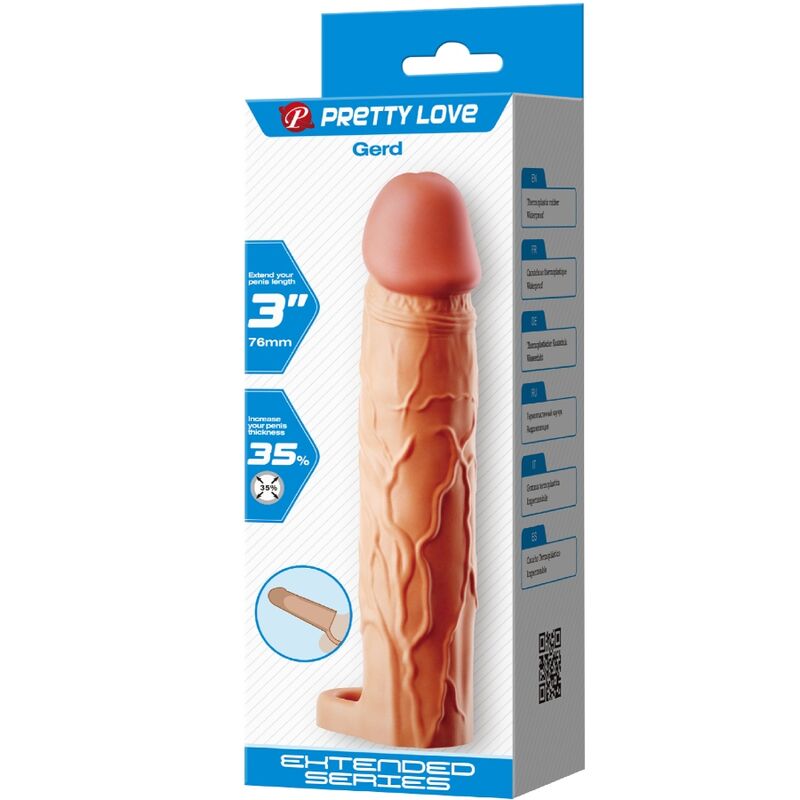 PRETTY LOVE - GERD PENIS EXTENDER COVER FLESH - My naughty haven #