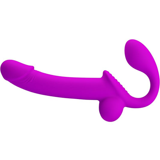 PRETTY LOVE - KELPIE DOUBLE STRAP-ON STIMULATOR PURPLE - My naughty haven #