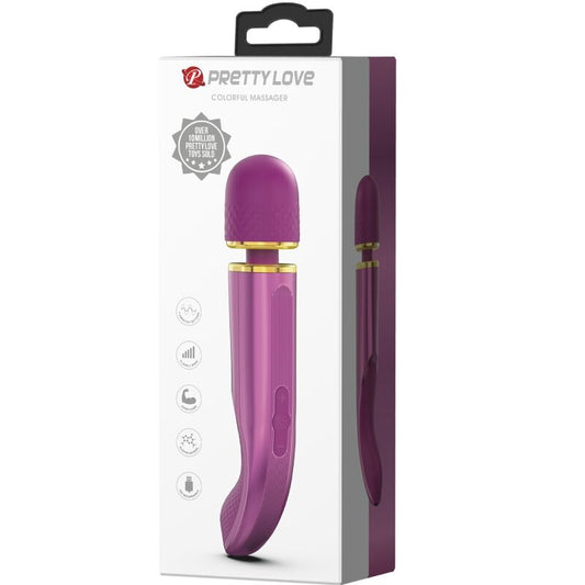 PRETTY LOVE - MASSAGER 7 VIBRATION MODES PURPLE - My naughty haven #