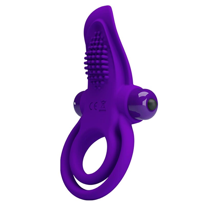 PRETTY LOVE - PURPLE VIBRATING PENIS RING - My naughty haven #