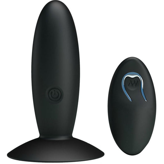 PRETTY LOVE - RECHARGEABLE ANAL PLUG WITH VIBRATION AND CONTROL - My naughty haven #