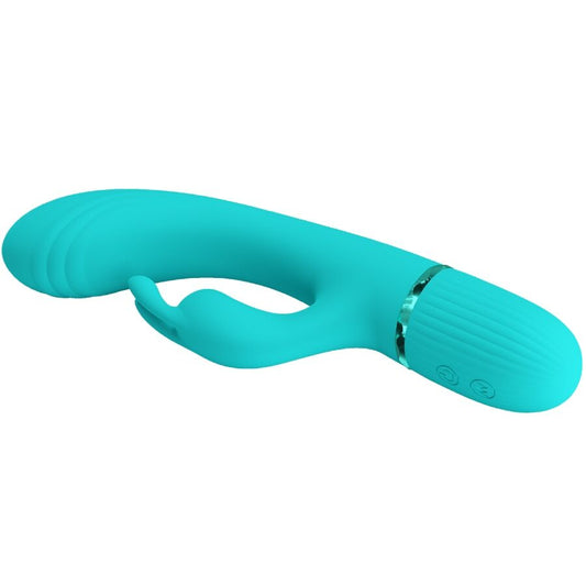 PRETTY LOVE - SCOCCO VIBRATOR RABBIT TURQUOISE - My naughty haven #