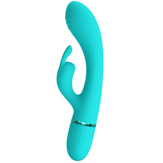 PRETTY LOVE - SCOCCO VIBRATOR RABBIT TURQUOISE - My naughty haven #
