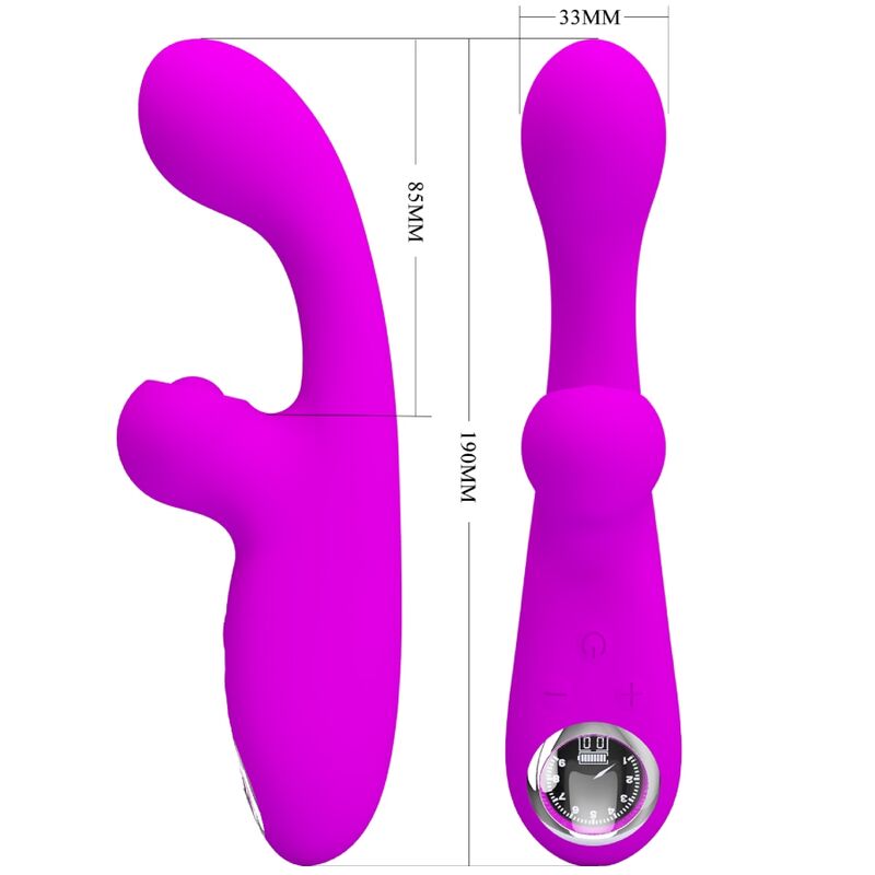 PRETTY LOVE - SKYLAR PURPLE STIMULATOR VIBRATOR - My naughty haven #