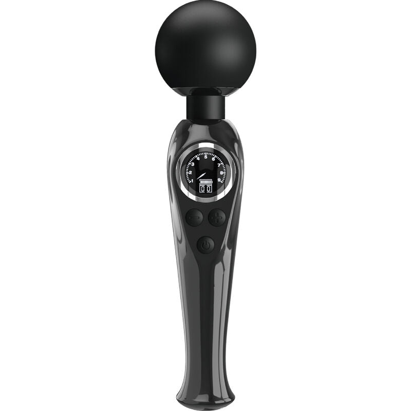 PRETTY LOVE - SKYLER VIBRATOR WAND BLACK - My naughty haven #