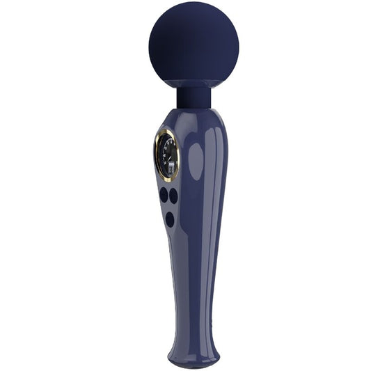 PRETTY LOVE - SKYLER VIBRATOR WAND BLUE - My naughty haven #