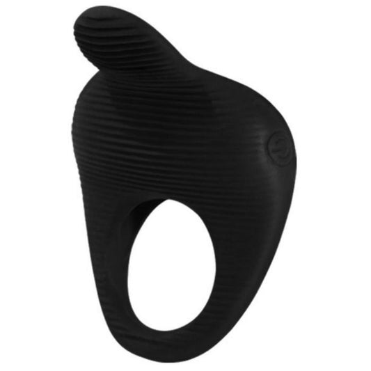 PRETTY LOVE - THIMBLE VIBRATOR RING BLACK - My naughty haven #